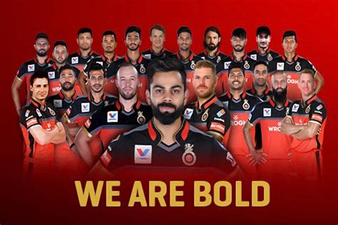 royal challengers bengaluru roster